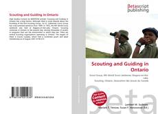 Capa do livro de Scouting and Guiding in Ontario 
