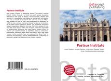 Copertina di Pasteur Institute