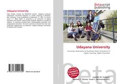 Обложка Udayana University