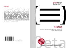 Copertina di Teletext