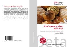 Copertina di Abstimmungsgebiet Allenstein