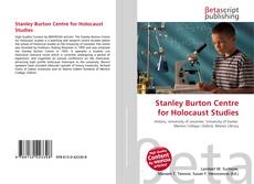 Copertina di Stanley Burton Centre for Holocaust Studies