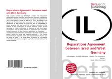 Copertina di Reparations Agreement between Israel and West Germany