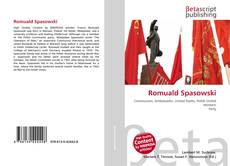 Couverture de Romuald Spasowski