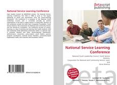 Couverture de National Service Learning Conference