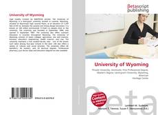 Capa do livro de University of Wyoming 