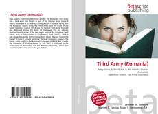 Couverture de Third Army (Romania)