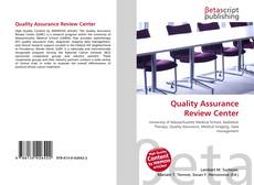 Copertina di Quality Assurance Review Center