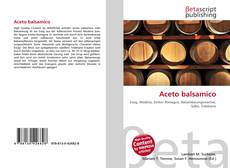 Aceto balsamico的封面