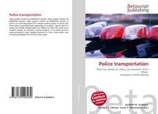 Copertina di Police transportation