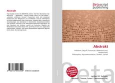 Copertina di Abstrakt