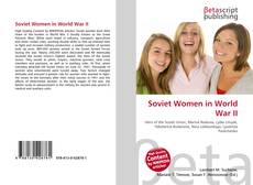 Capa do livro de Soviet Women in World War II 