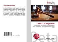 Copertina di Thomas Buergenthal