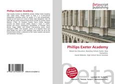 Copertina di Phillips Exeter Academy