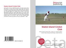 Capa do livro de Staten Island Cricket Club 