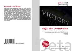 Buchcover von Royal Irish Constabulary