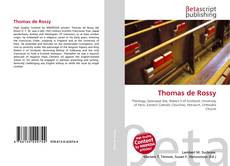 Borítókép a  Thomas de Rossy - hoz