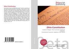 Couverture de Ohio Constitution