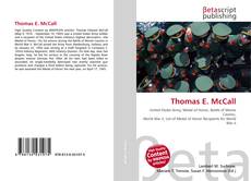 Bookcover of Thomas E. McCall