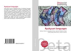 Ryukyuan languages的封面
