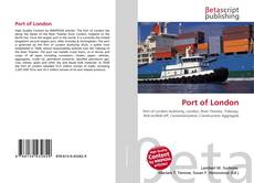 Copertina di Port of London