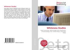 Couverture de Whiteness Studies