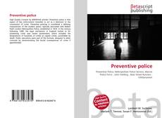 Copertina di Preventive police