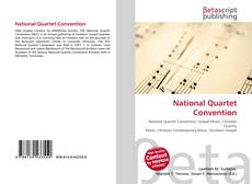 National Quartet Convention kitap kapağı