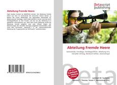 Обложка Abteilung Fremde Heere