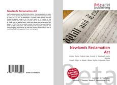 Copertina di Newlands Reclamation Act