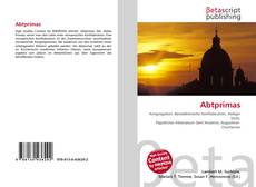 Copertina di Abtprimas