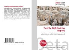 Copertina di Twenty-Eighth Army (Japan)