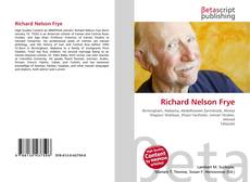 Copertina di Richard Nelson Frye