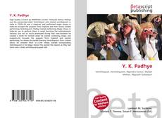 Couverture de Y. K. Padhye