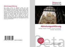 Abtretungserklärung的封面