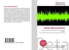 Couverture de Noise Measurement
