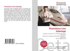 Capa do livro de Thamshavn Line Sabotage 