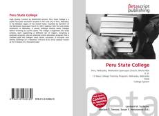 Buchcover von Peru State College