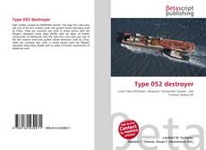 Portada del libro de Type 052 destroyer