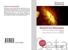 Couverture de Richard von Weizsäcker