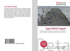 Couverture de Type 053H3 frigate