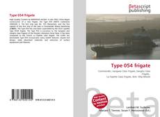 Type 054 frigate kitap kapağı