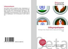 Capa do livro de Udayarpalayam 