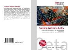 Training Within Industry kitap kapağı