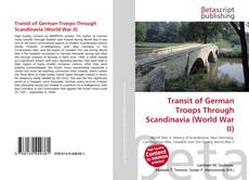 Copertina di Transit of German Troops Through Scandinavia (World War II)