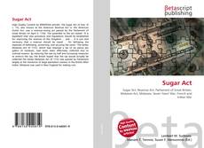 Portada del libro de Sugar Act