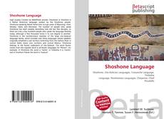 Shoshone Language的封面