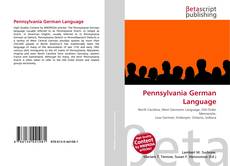 Buchcover von Pennsylvania German Language