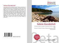 Capa do livro de Salome Zourabichvili 