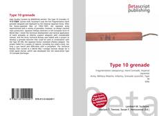 Bookcover of Type 10 grenade